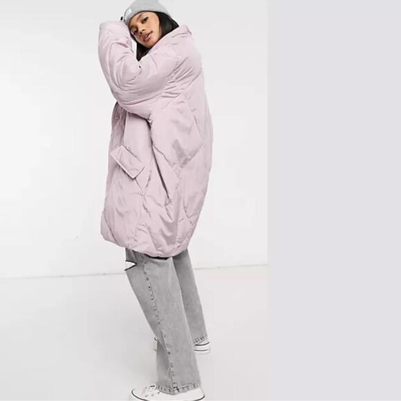 Free People Ella Oversized Puffer Jacket - Lavender - XS - New with tags - Picture 9 of 9